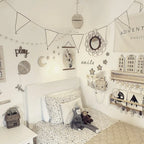 Nordic style children's room wall decoration moon stars wall hanging wall wall wall decoration scene decorate the bedroom room