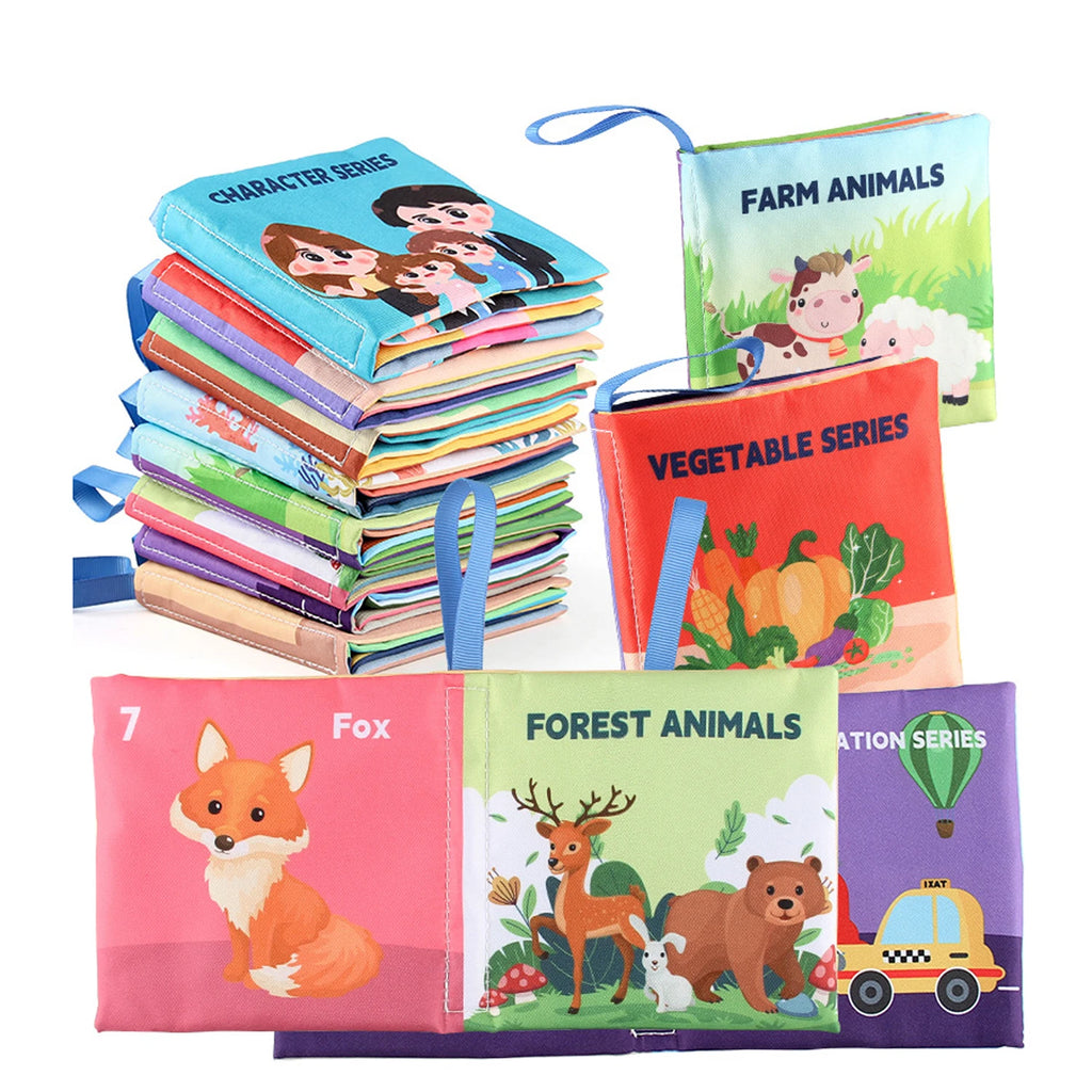 Montessori 3D Touch & Feel Baby Book