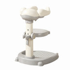 Non-Slip Baby Bath Stand Adjustable Free-Standing Baby Standing Shower Stand Safe Multifunctional Infant Bath Support