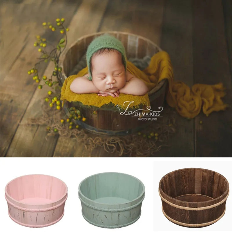 Wooden Newborn Photography Prop Bed
