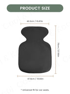 Car Seat Protector Pad, Waterproof & Anti-Scratch Cover for Child Safety Seats - Full Coverage Protection
