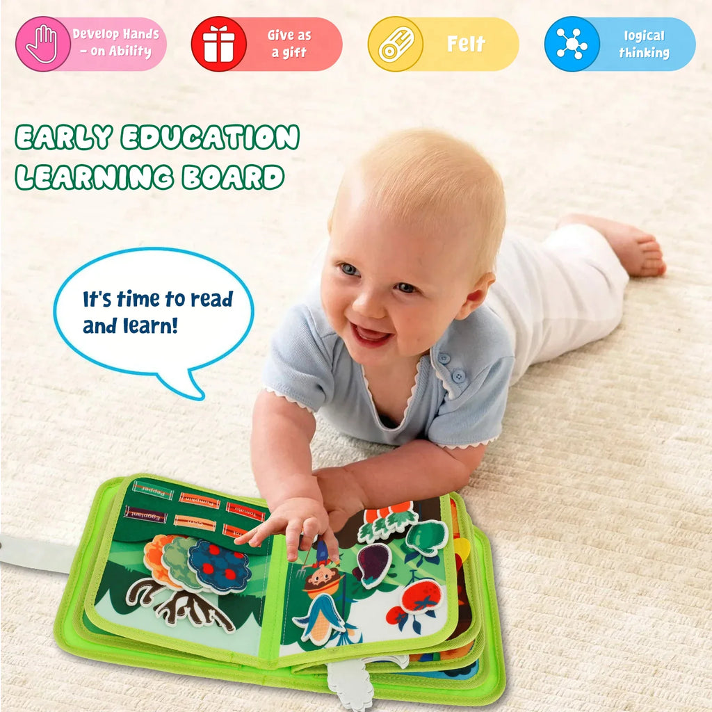 Soft Felt Farm Activity Book