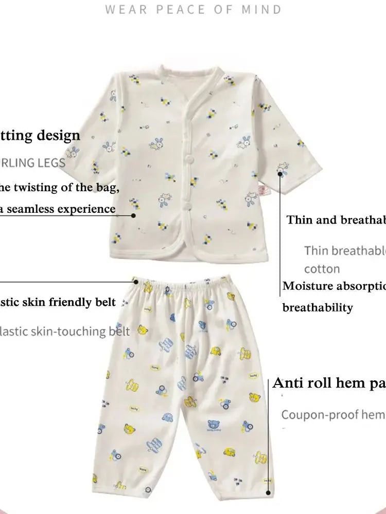 Newborn Cotton Top & Pants Set