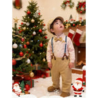Baby Boy Clothes 0-24M Baby Boy Suits 4pcs infants Boys Baptism Easter Outfits  Christmas Clothes новорожденных одежда для