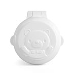 Child Safety Button Lock Cute Bear Shape Self Adhesive Kids Proof Locks for Washing Machines Ovens Fridge Kitchen Baby Proofing