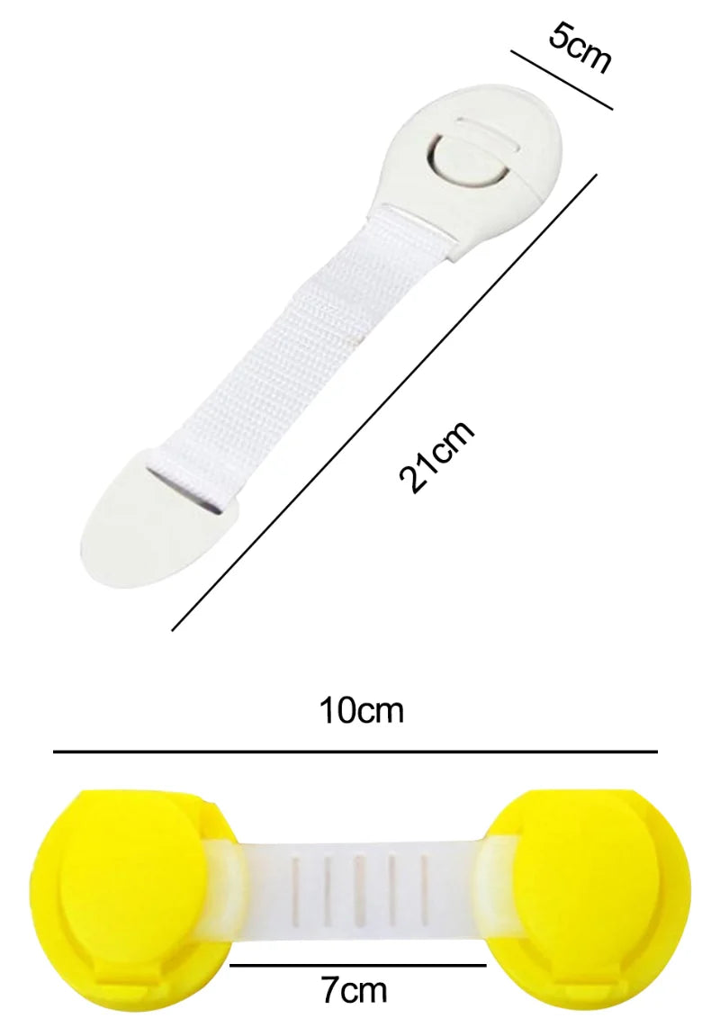 1/5/10pcs Child Safety Cabinet Locks Baby Proof Plastic Protection for Drawer & Door-Easy Installation Kitchen Security for Kids