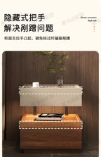 Simple European Bedside Table Classic Storage Luxury Trendy Night Table Modern Premium Comodini Camera Letto Bedroom Furnitures
