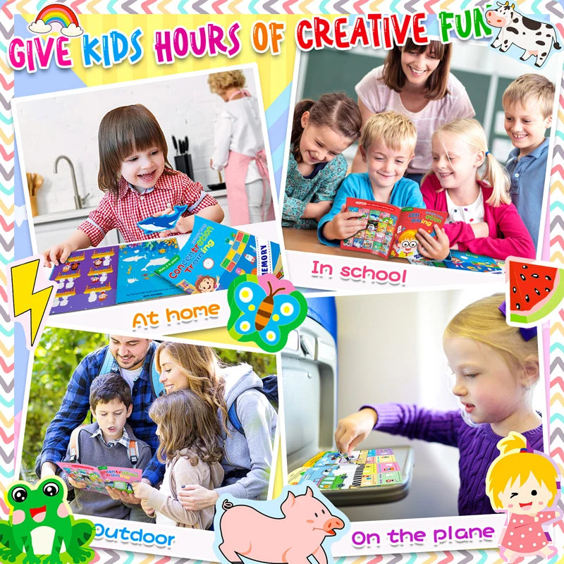 Kids Sticker & Activity Book