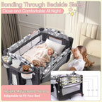 5-in-1 Baby Bassinet & Bedside Crib