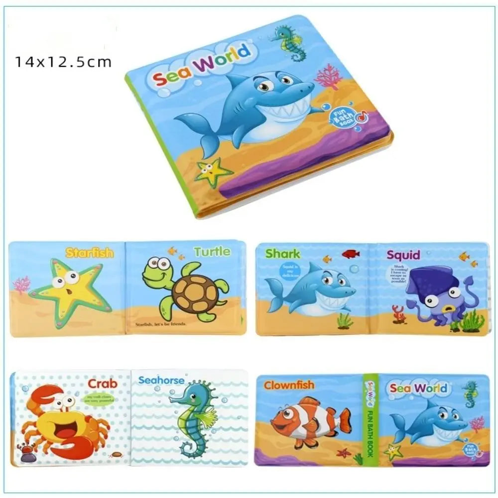 Reusable Baby Bath Book