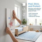 Waterproof Anti Collision Cushion Self Adhesive XPE Foam Wall Protector Shockproof Thermal Insulation Foam Bumper Baby Safety