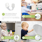 1/3/5Pcs Child Safety Cabinet Locks Premium Adjustable Baby Proof Drawer Latches Bathroom Kitchen Cabinet Drawer Lock