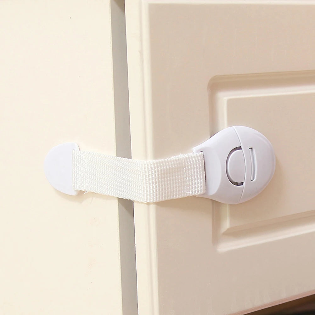 1/5/10pcs Child Safety Cabinet Locks Baby Proof Plastic Protection for Drawer & Door-Easy Installation Kitchen Security for Kids