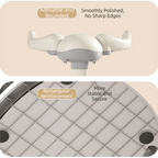 Non-Slip Baby Bath Stand Adjustable Free-Standing Baby Standing Shower Stand Safe Multifunctional Infant Bath Support