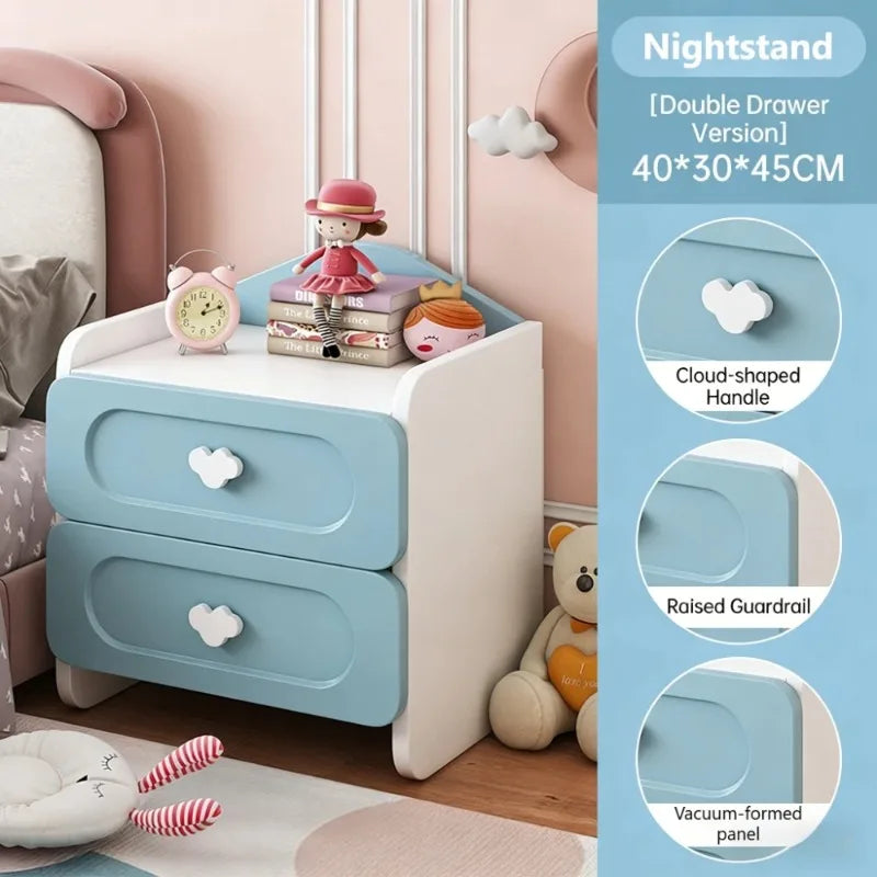 Modern Nightstand Bed Side Table Dressing Bedside Table Small Cabinet Sofa Tea Table Multifunctional Cabinet Furniture