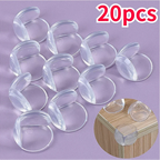 Childproofing Table Corner Guards - 16 PCS Transparent Spherical Edge Protectors children child safety