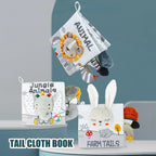 Soft Baby Sensory Cloth Book