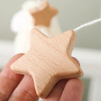Wooden Rattles Toys Baby Crib Mobile Bed Bell Soft Felt Hot Balloon Newborn Music Bed Bell Hanging Toys Crib Bracket Baby Gifts