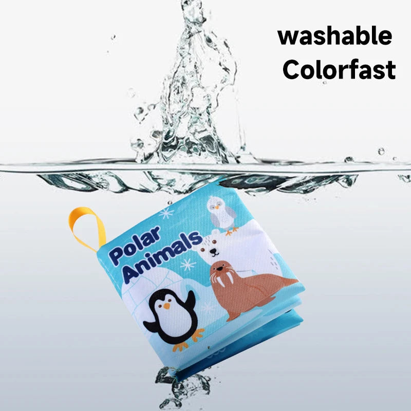 Soft Animal & Number Baby Cloth Book