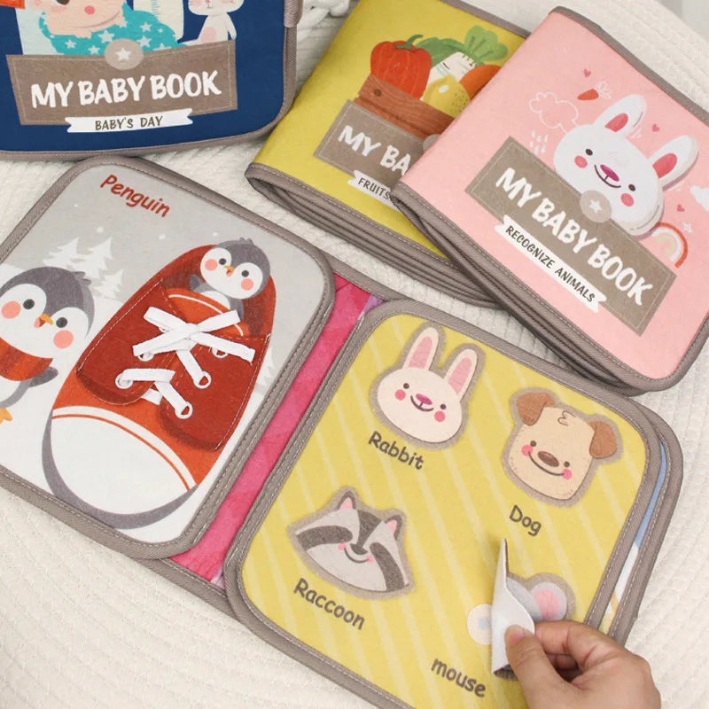 Montessori Animal Busy Book
