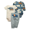 3-Piece Soft Cotton Baby Outfit Set