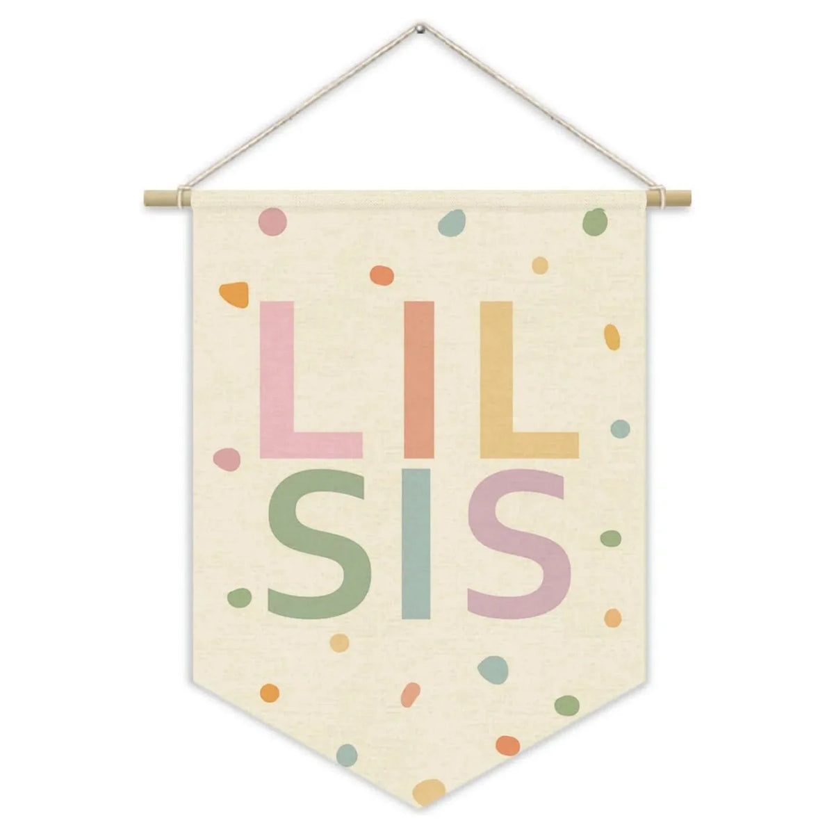 Nursery Decor Canvas Banner,Boy Bedroom Playroom Wall Art Decorations,Boho Twin Room Sign, Big Bro Lil Bro, Sage Green Blue Kids