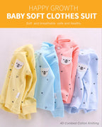 Cotton Newborn Top & Pants Set