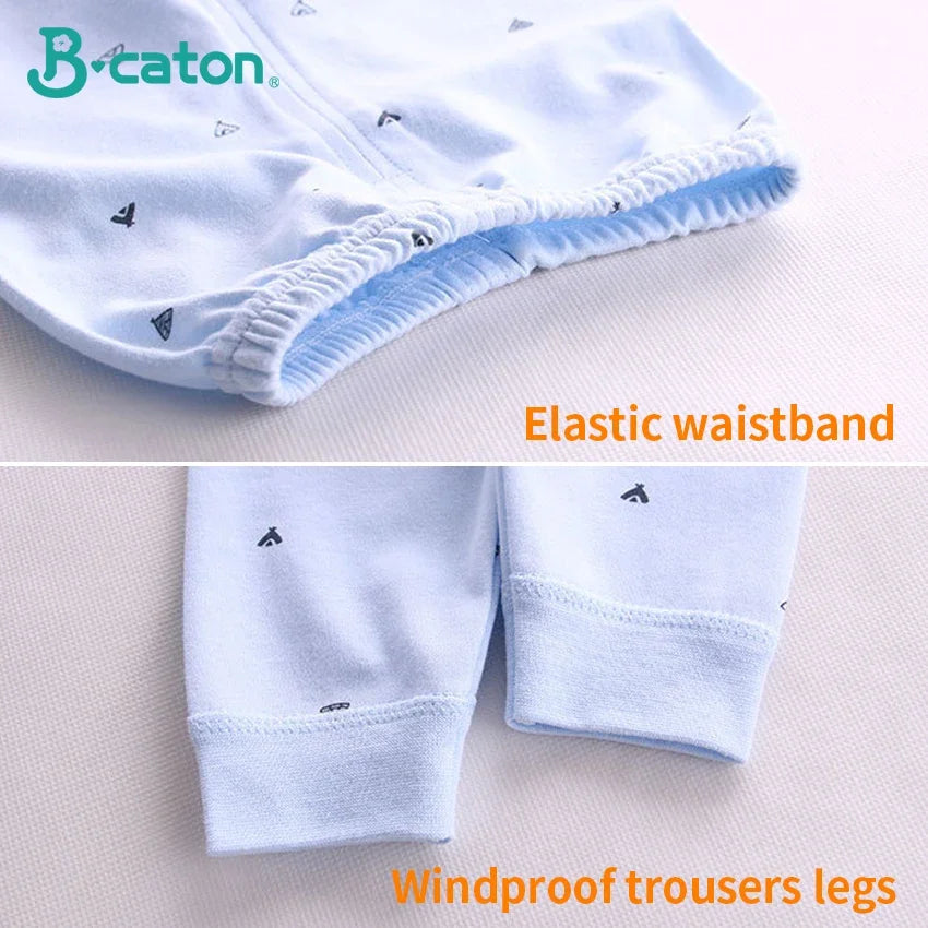 Cotton Newborn Top & Pants Set