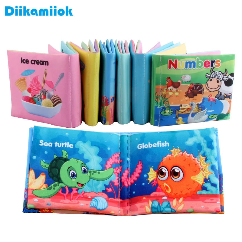 Soft Baby Cloth Learning Book