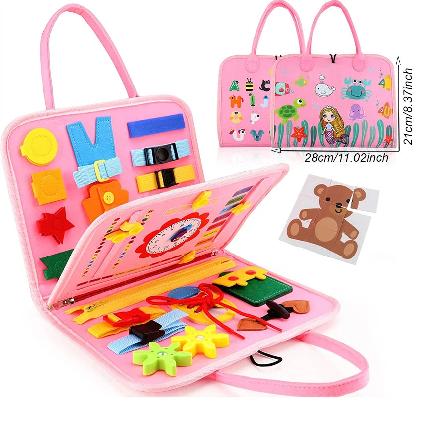 Toddler Montessori Busy Board