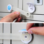 10Pcs Child Safety Cabinet Lock Baby Security Protector Door Fridge Blockers Plastic Lock for Cupboards Childproof