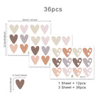 Heart Wall Decals for Nursery