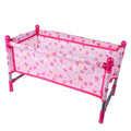 Foldable Doll Crib for Pretend Play
