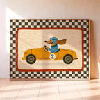 Animal-themed Baby Room Posters: Stylish and Playful Animal Prints Whimsical Canvas Wall Art Suitable for Modern Baby Room De