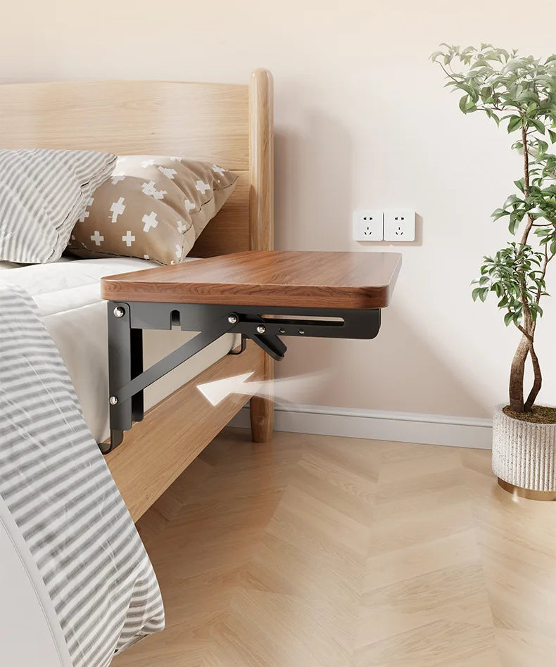 Bedside Cabinet Foldable Storage Bedside Shelf Small Household Side Cabinet Bedroom Bedside Cabinet BedSide Table Multiple Uses