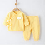 Infant Baby Girls Boys Sets Cotton Newborn Long Sleeve Clothes Pants 2Pcs Set Spring Autumn Clothing For Baby Costume 3-6Month