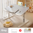 Laptop Desk Foldable Bed Table Adjustable Computer Desk Office Desk Children's Study Desk Bedroom Living Room Desk Adjustable