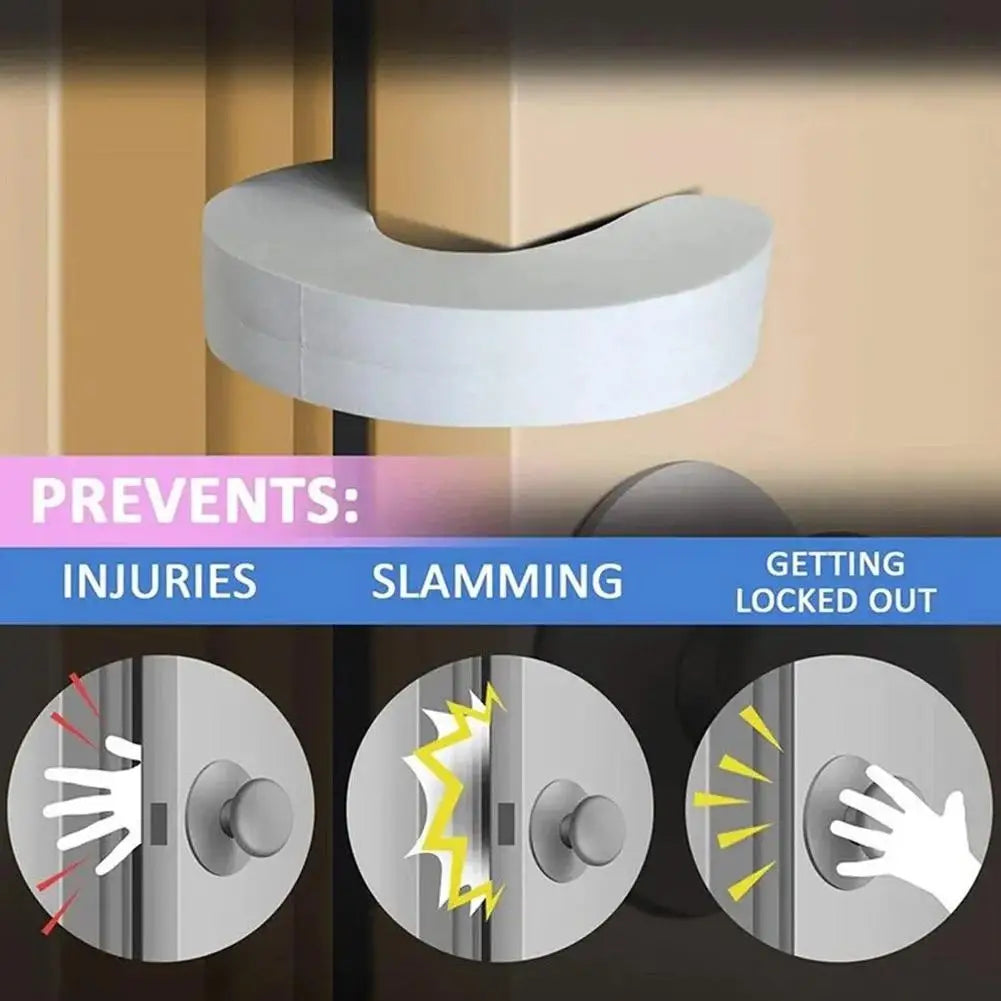 Baby Safety Door Stopper Baby Furniture Protector Anti-pinch Hand Child Lock Finger Pinch Guard Proof Door Slam Stopper