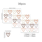 Heart Wall Decals for Nursery