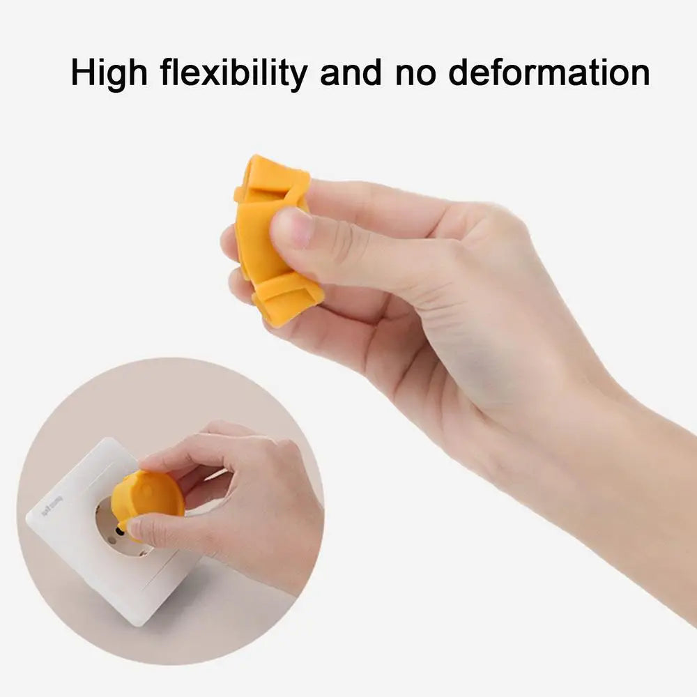 Outlet Covers Baby Proofing Child Proof Plug Protectors Socket Protector Cover Shock Prevention Silicone Outlet Protectors Baby