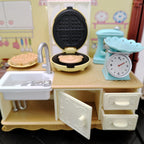 Miniature Items Dollhouse Furniture Accessories Living Room Bedroom Supermarket Shopping Games Family Interaction Doll Kids Toys