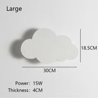 New Baby Room Cloud Wall Lamp Bedroom Bed Living Dining Room Attic Creative Warm Decoration Dimmable Wall Light
