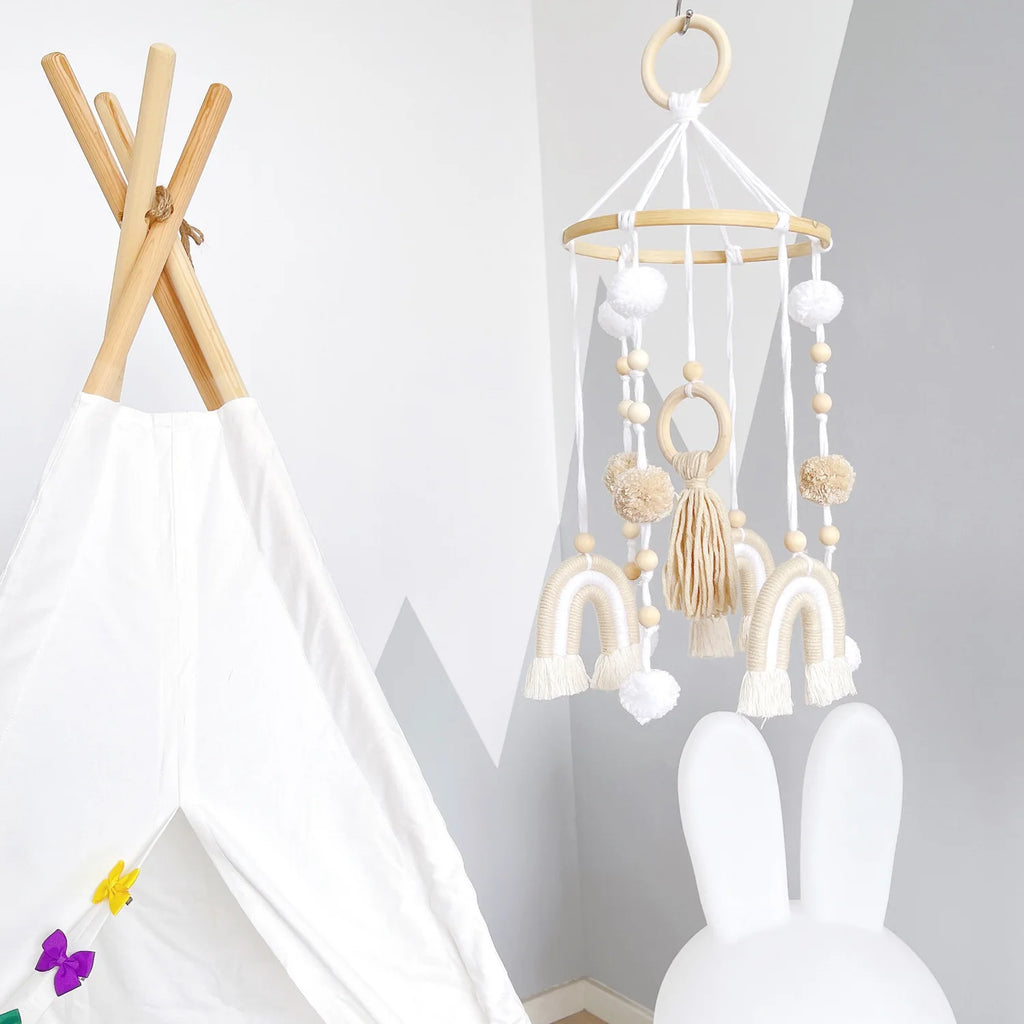 Children's Room Air Balance Pendant Rainbow Starry Sky Ins Wall Hanging Decoration Homestay Indoor Living Room Creative Pendant
