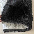 Furry Carpet Living Room Mat Modern Bedroom Nordic Style Decoration Carpet Large Size Black Gray White Non Slip Children's Rugs
