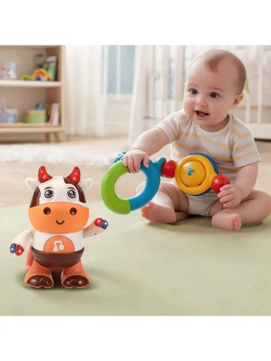Dancing Cow Musical Plush Toy