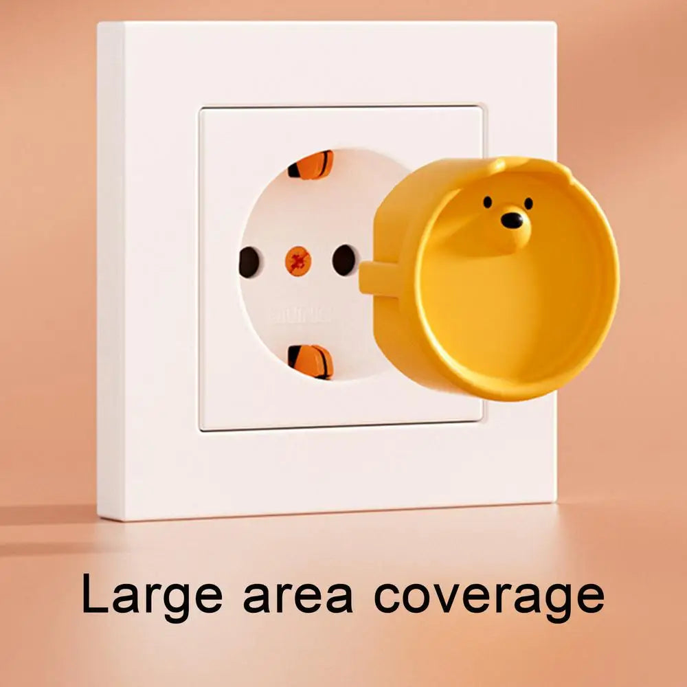 Outlet Covers Baby Proofing Child Proof Plug Protectors Socket Protector Cover Shock Prevention Silicone Outlet Protectors Baby