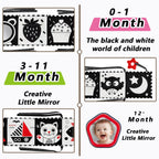 High-Contrast Crinkle Cloth Baby Book