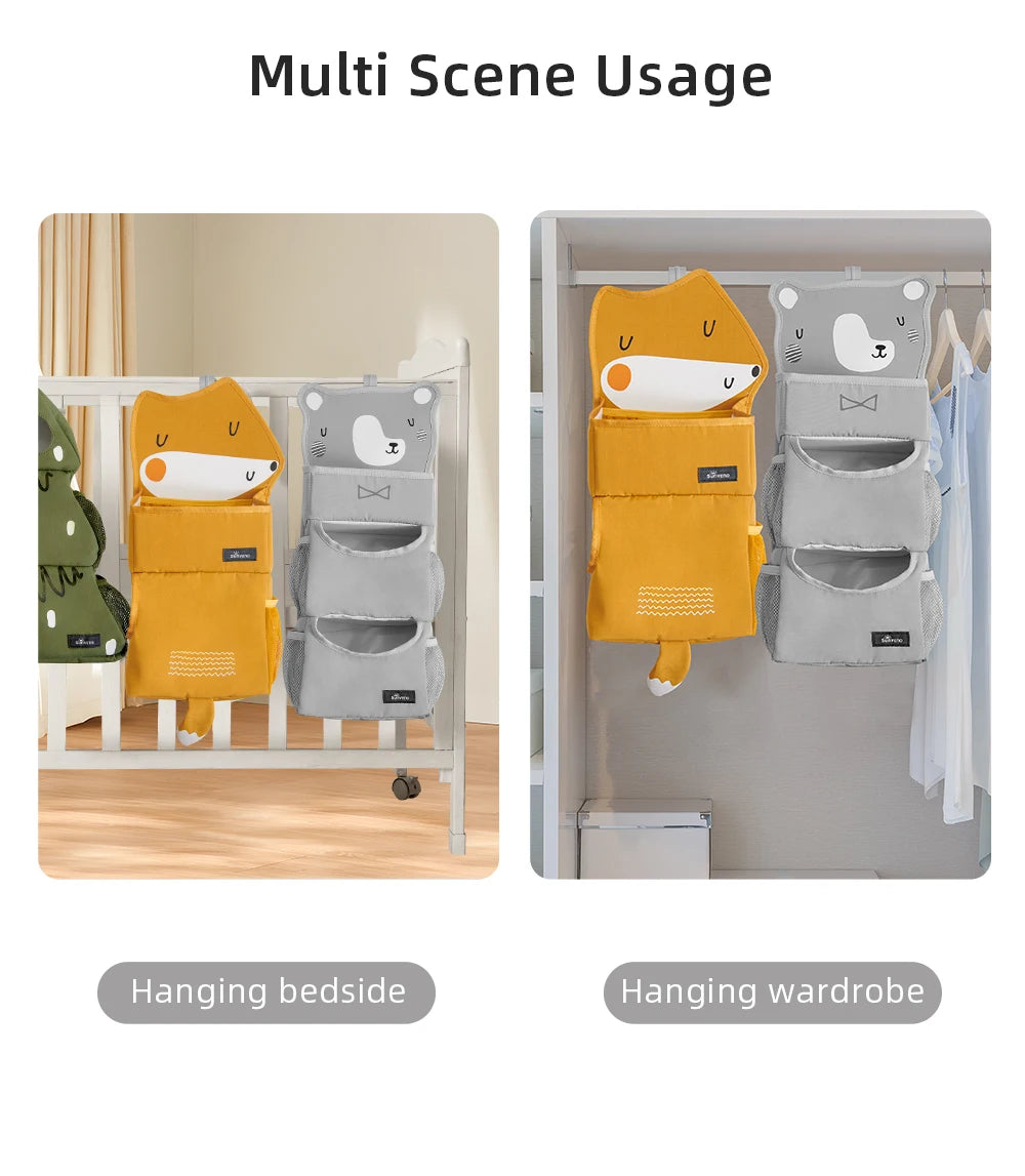 Baby Crib Hanging Storage Bag