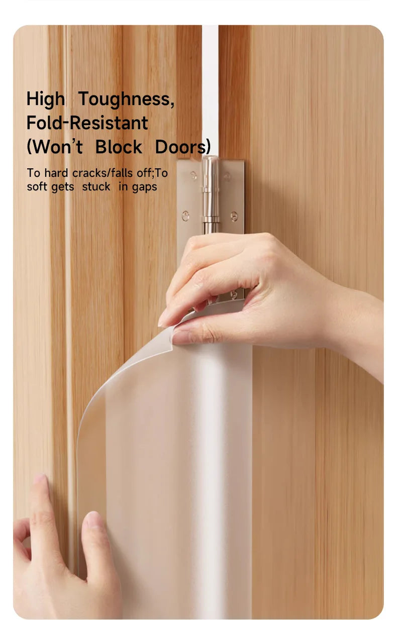 AIBEDILA Baby Safety Anti-Pinch Door Gap Protection Strip Soft Foam Door Guard Kids Finger Protection Childproofing Accessory