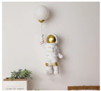 Nursery Room Children's Room Wall Light Resin Astronaut G9 Bulb Speaceman Boy Bedroom Bedside Night Lamps AC110V 220V